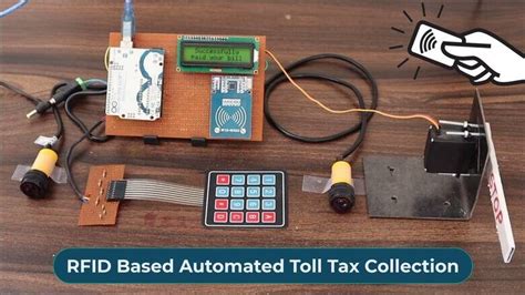 electronic toll collection system using rfid and iot|iot toll booth system.